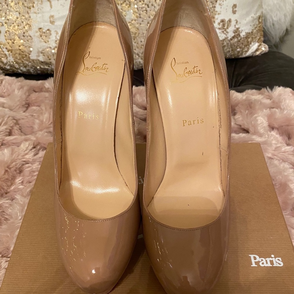 Christian Louboutin Bianca 140 Patent Calf